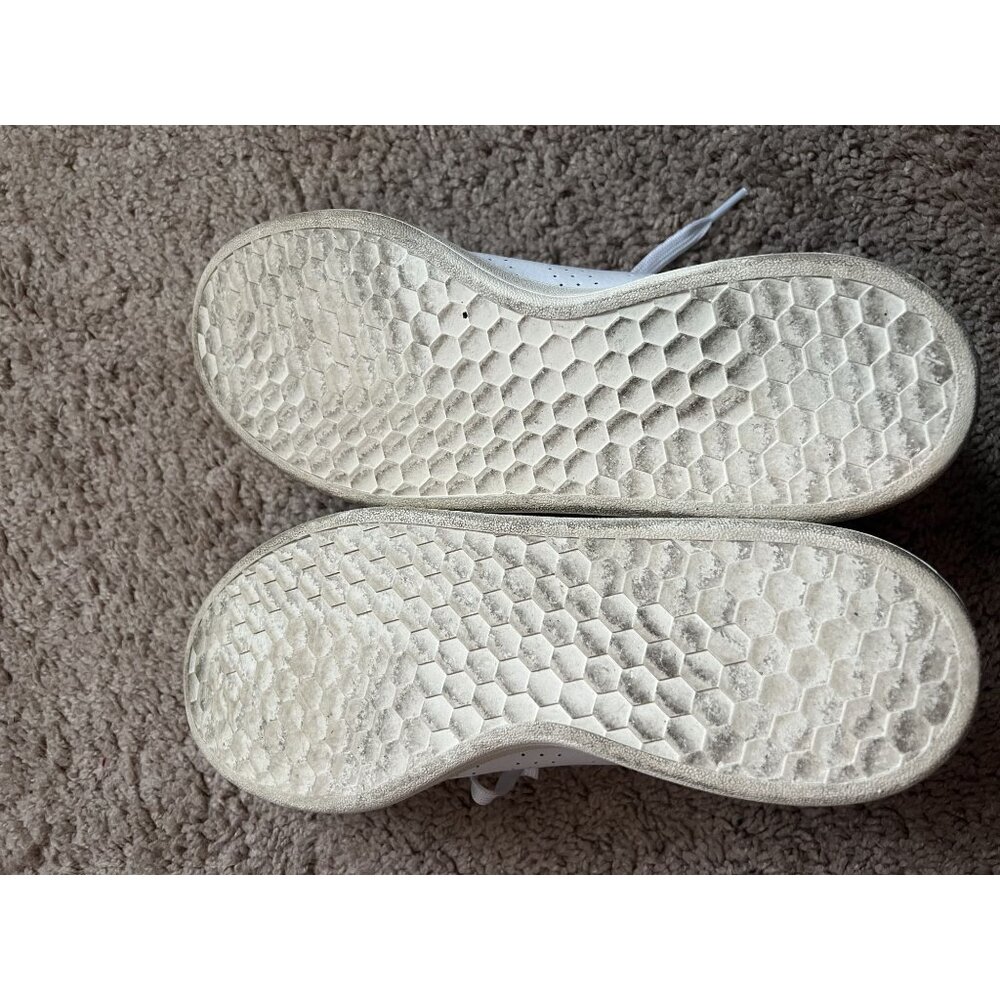 Adidas Women's Advantage Lace Up Sneakers, Tennis Shoes Casual - White.  Size 10 - Picture 9 of 11